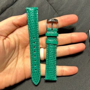 Michele Watch Strap Lizard